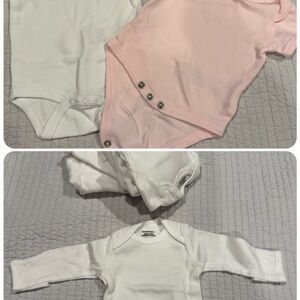 Pink and White Kids One Piece Set